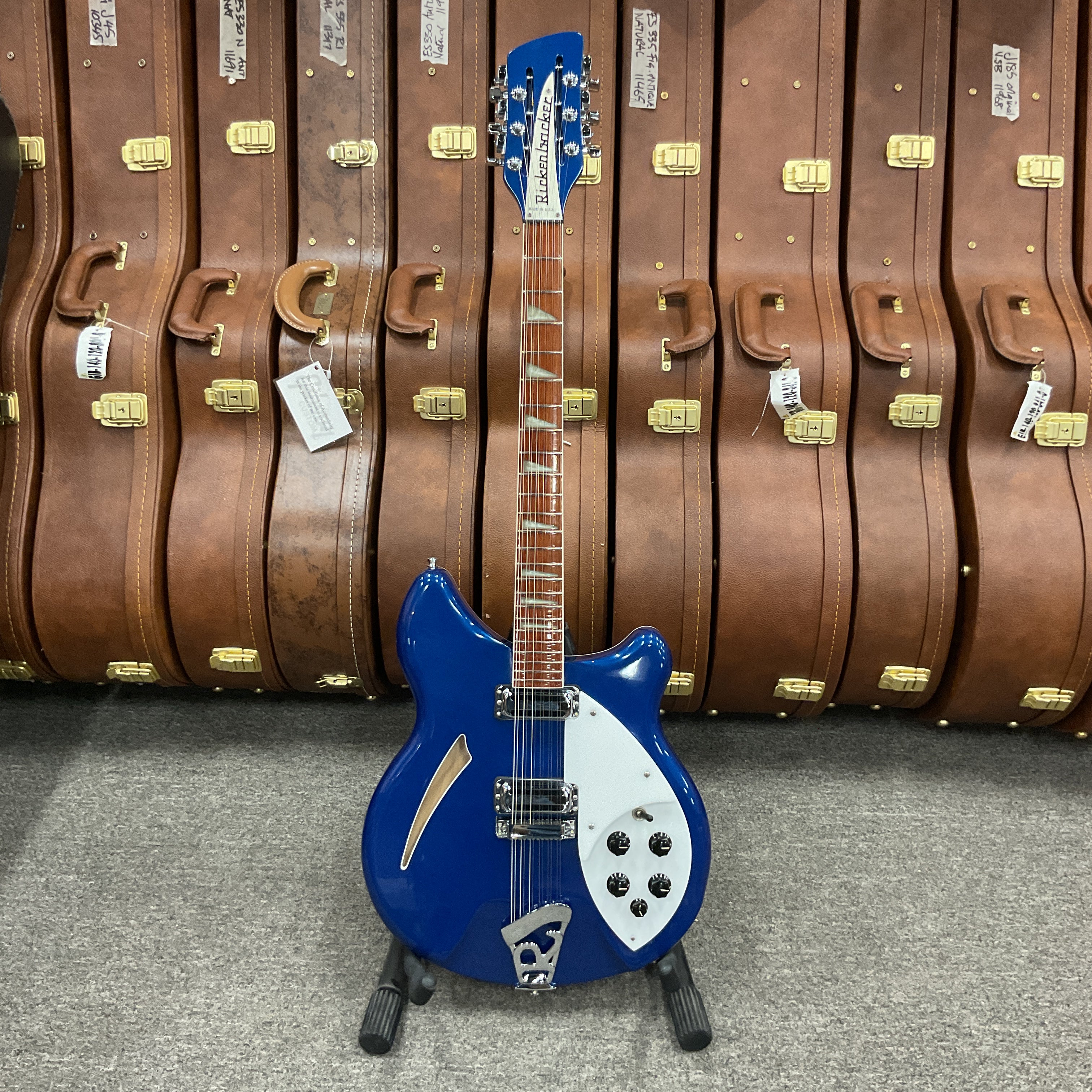 2003 Rickenbacker 360 / 12 Midnight Blue – Norman's Rare Guitars