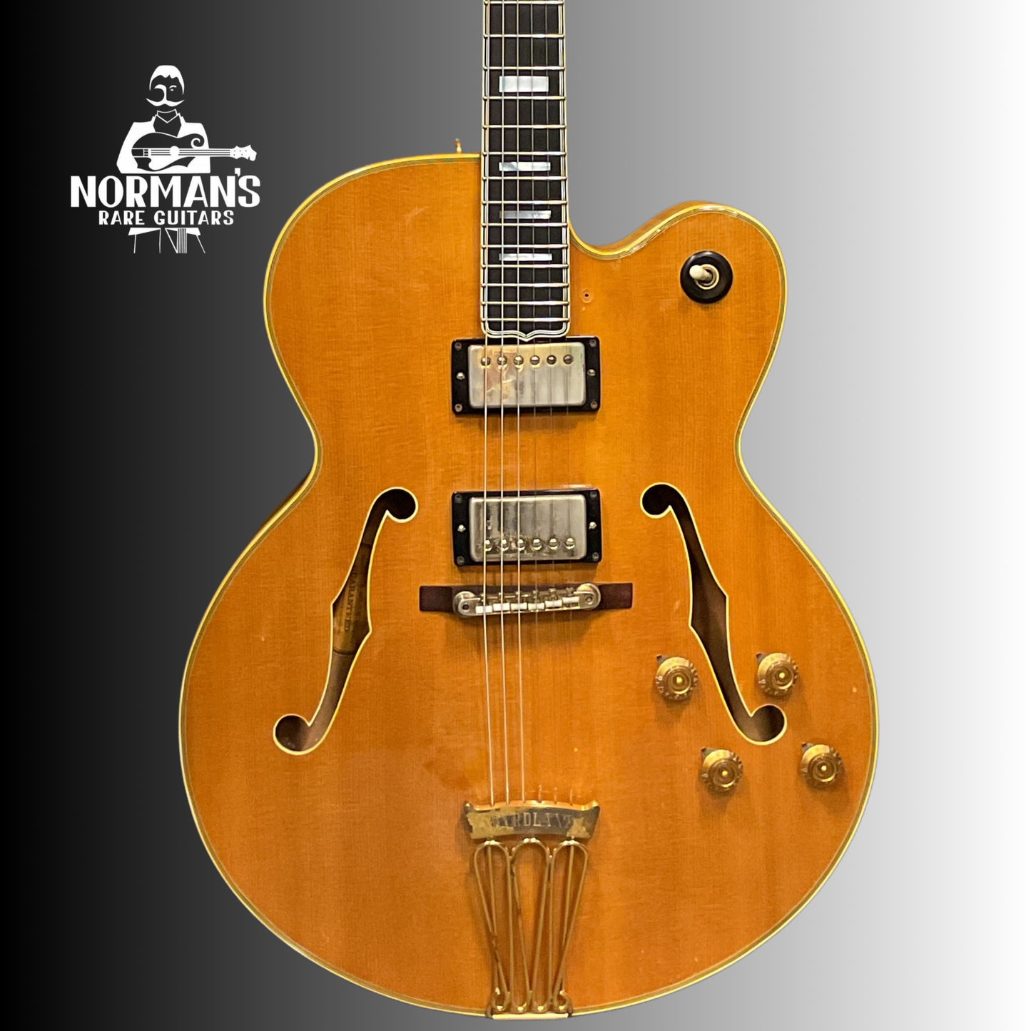 1968 Gibson Byrdland Hollow Body Electric Guitar Natural