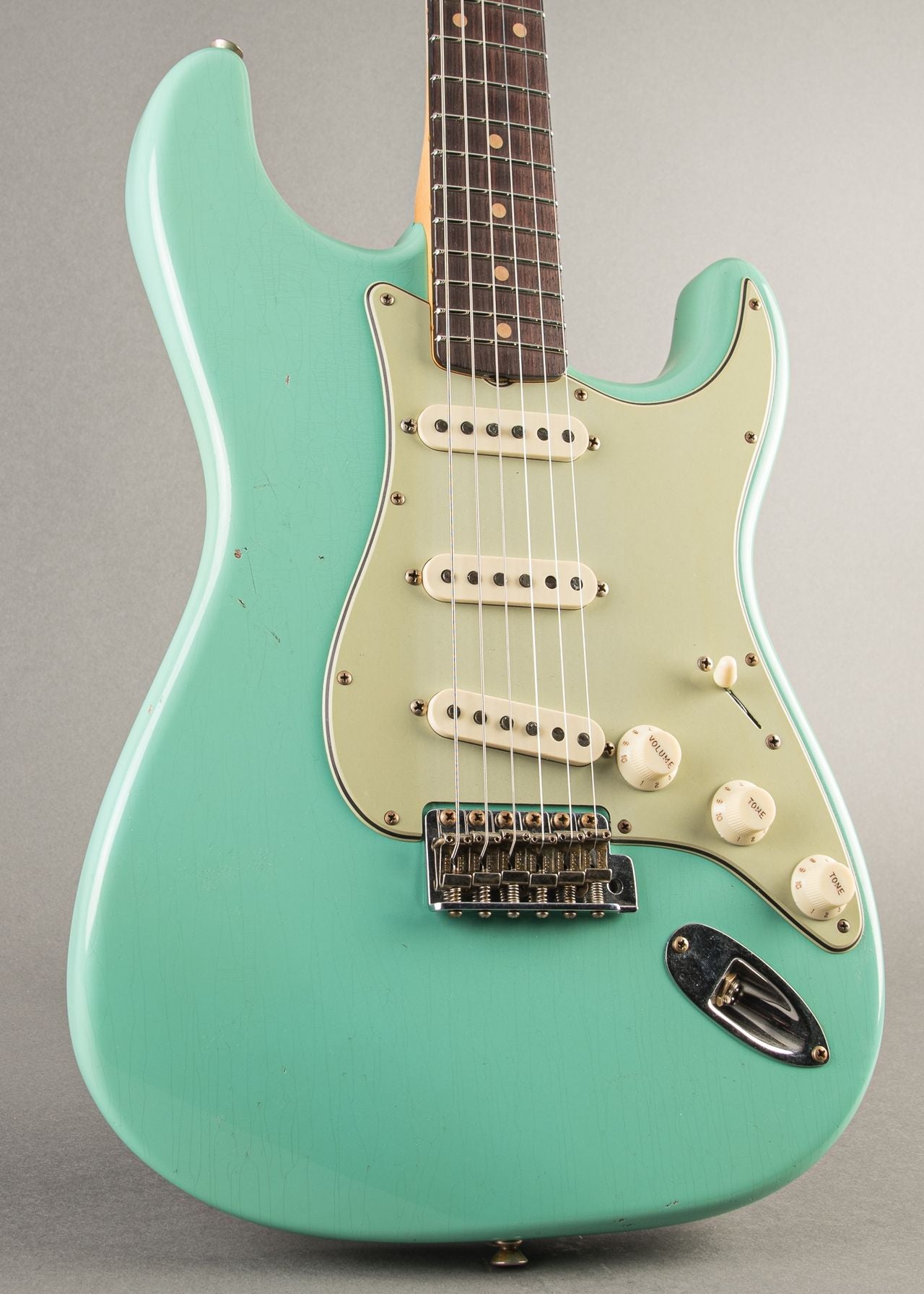 Fender Custom Shop '59 Stratocaster RW Journeyman 2025, Sea Foam Green