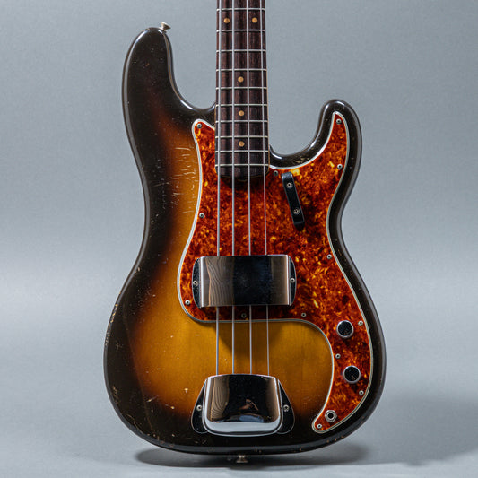 1960 Fender P Bass Sunburst Rosewood Neck