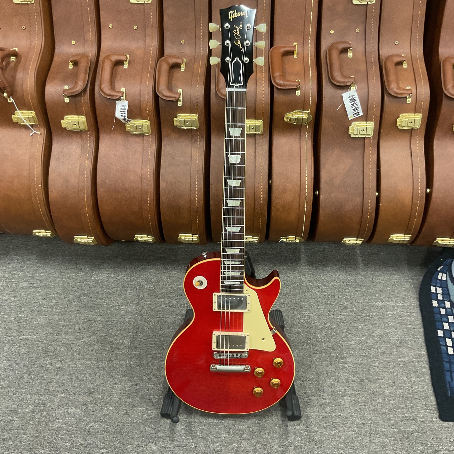 2017 Gibson Custom VOS '58 Les Paul Model Red Flame Top