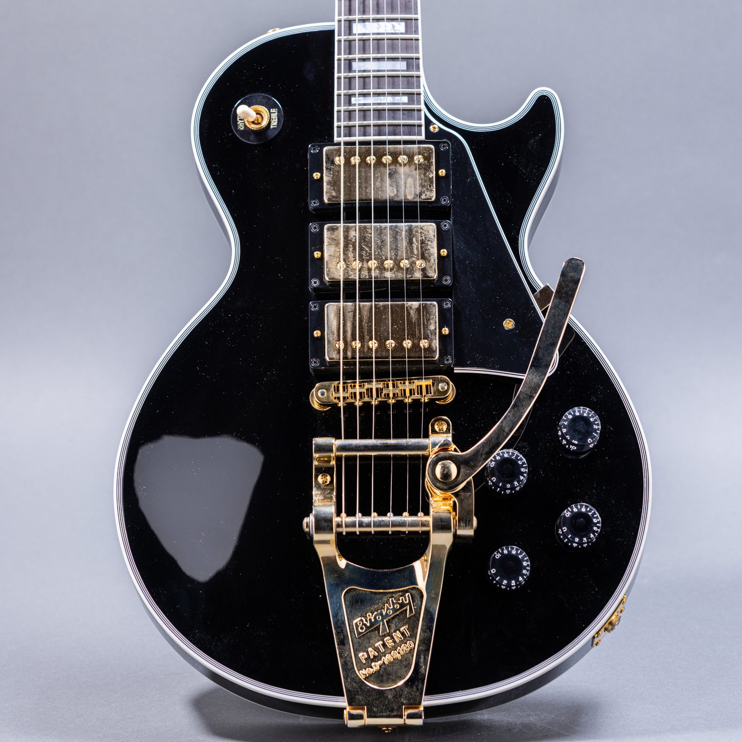 Gibson Les Paul Custom Ebony w/ Bigsby Made to Measure