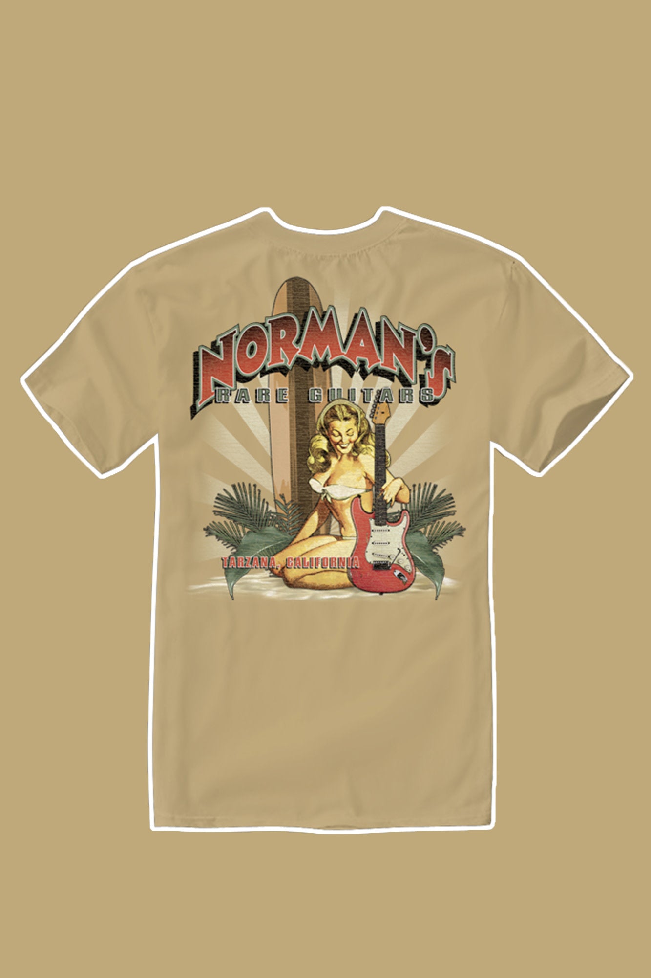 Joe Bonamassa Strat Pinup T-Shirt