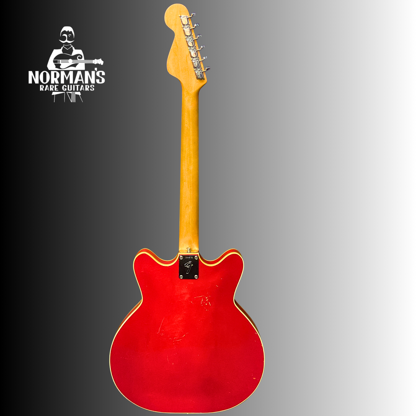 1967 Fender Coronado II Transparent Red