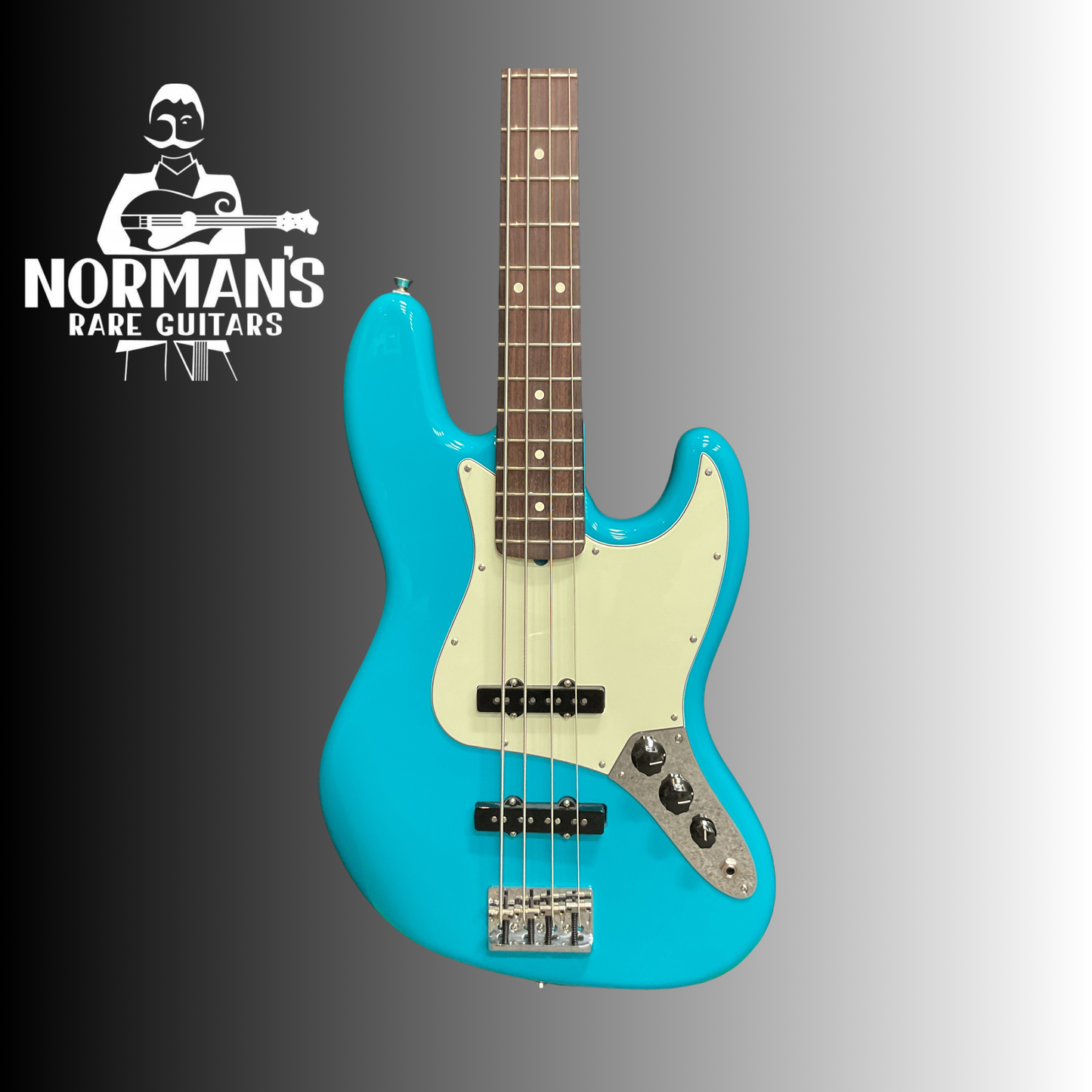 2023 Fender Jazz Bass Pro II Miami Blue