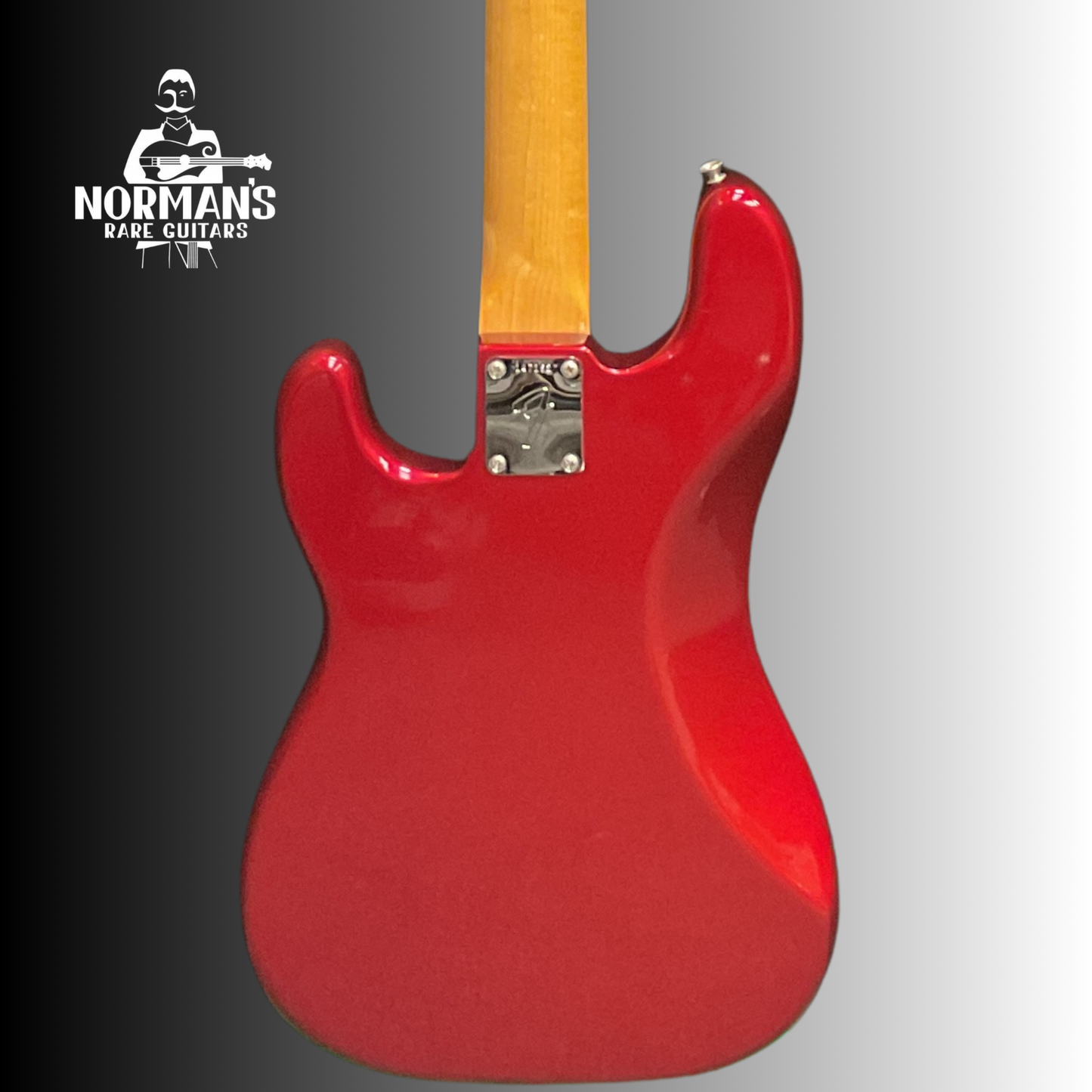 1966 Fender Precision Bass Candy Apple Red Norman's Personal Stash!