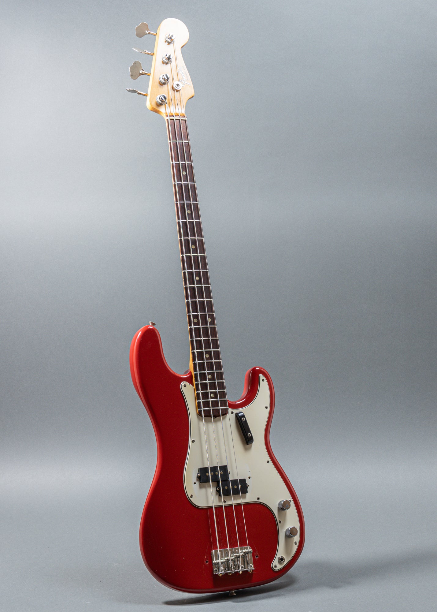 1966 Fender P Bass Dakota Red
