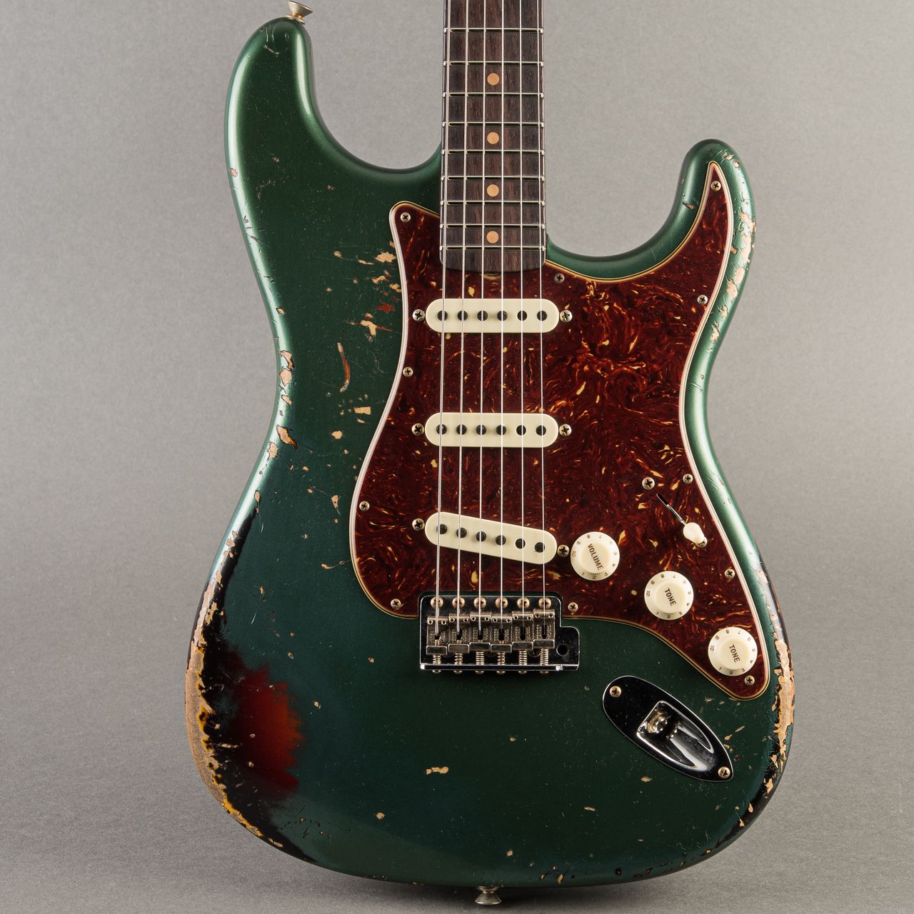 Fender Custom Shop '61 Stratocaster Relic 2025, Sherwood Metallic