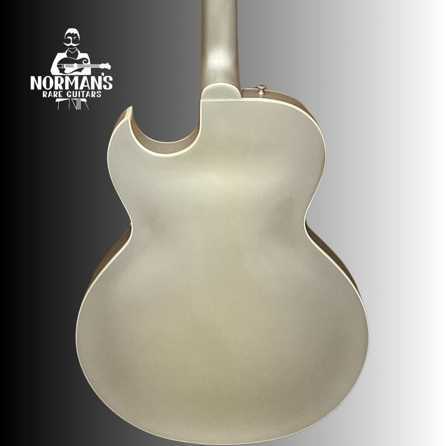 2010 Gibson ES-137 Electric Guitar Silver