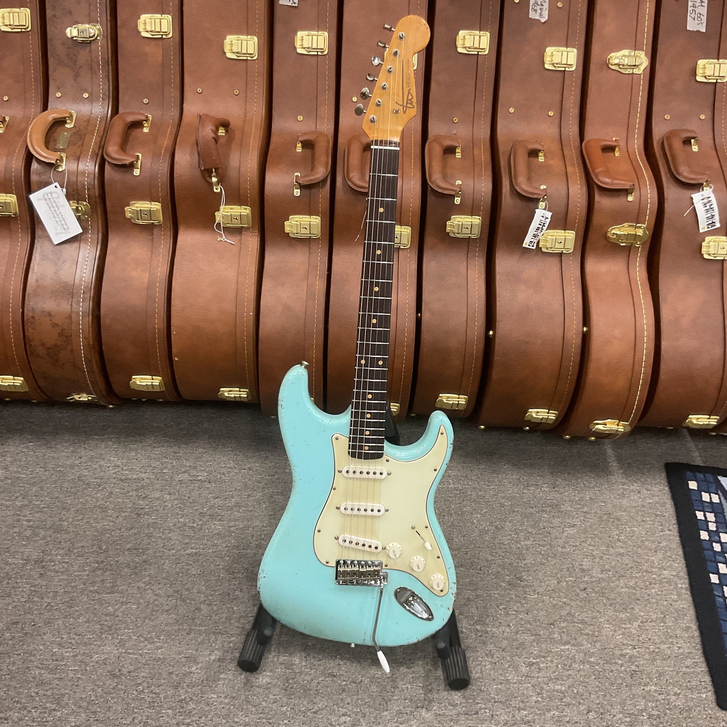 2016 Rebel Relic '61 Strat Sonic Blue