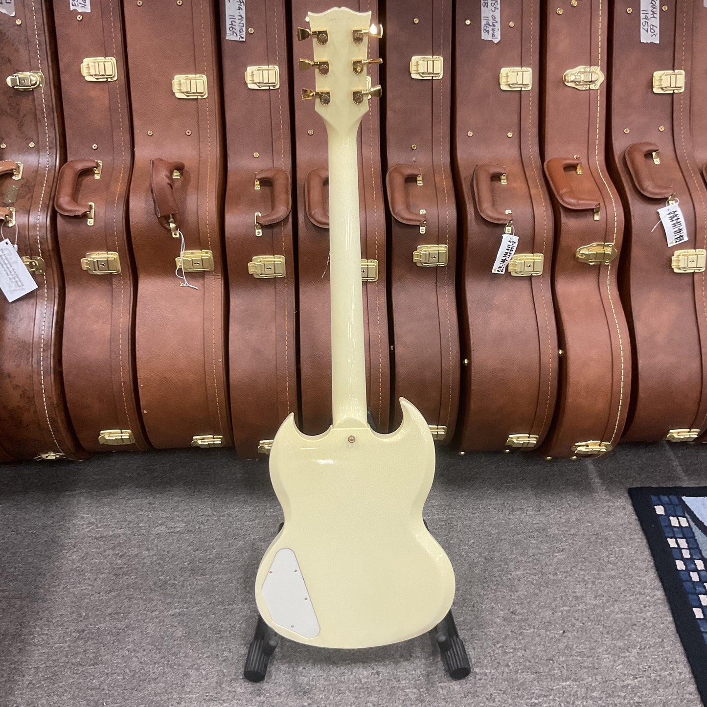 1997 Gibson Les Paul SG Custom Ivory