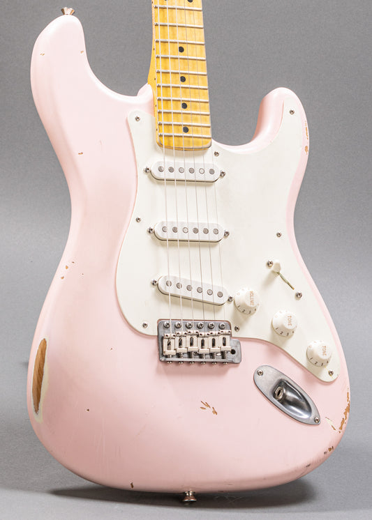 Nash Strat '57 Electric Guitar Shell Pink