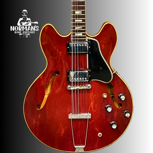 1967 Gibson ES-335TDC 12 String Semi Hollow Electric Guitar Cherry