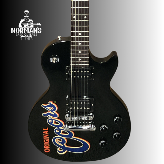 1998 Gibson Les Paul Studio Original Coors Logo Black