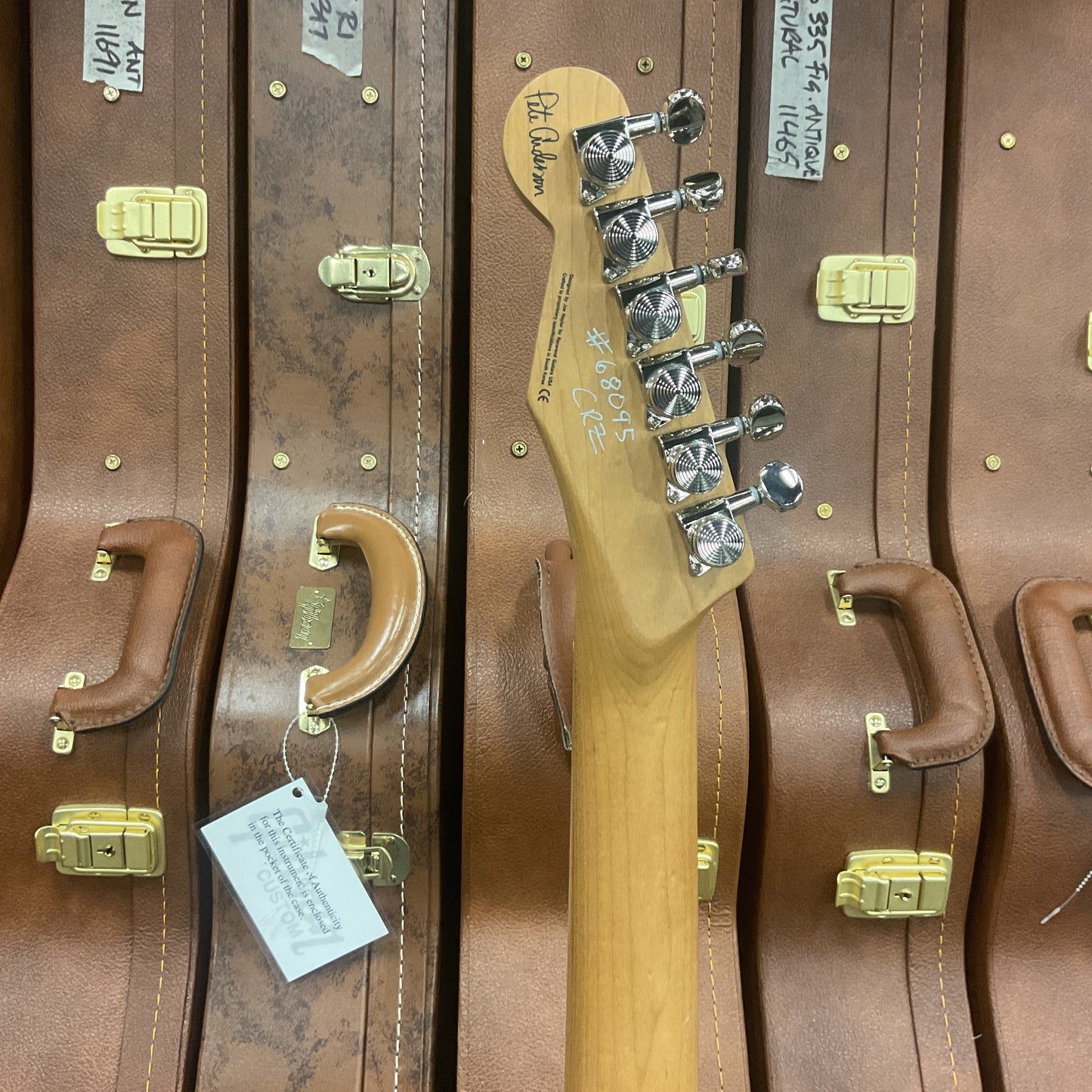 Reverend Eastsider Pete Anderson Signature Tele Black