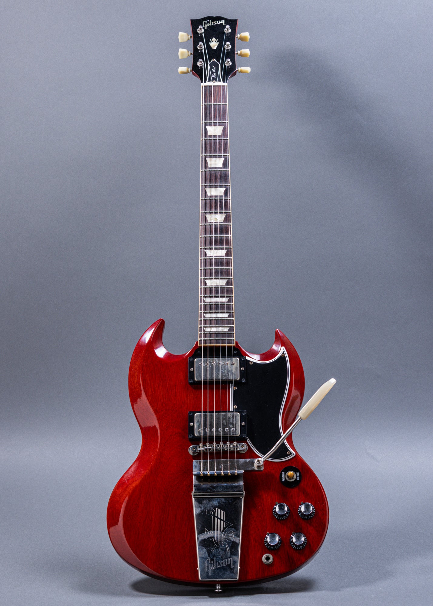 Used Gibson Custom Les Paul SG STD Cherry Lyre