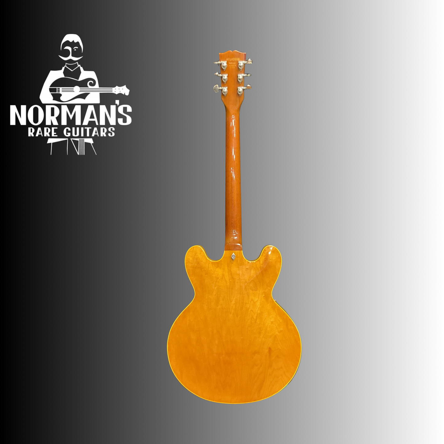 1983 Gibson ES-335 Dot Semi Hollow Electric Reissue Blonde Left Handed