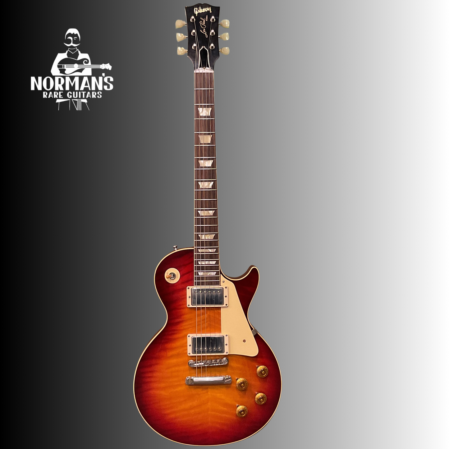 2019 Gibson Custom Shop Les Paul Standard '59 Burgundy Sunburst Flame Norman's Personal Stash!