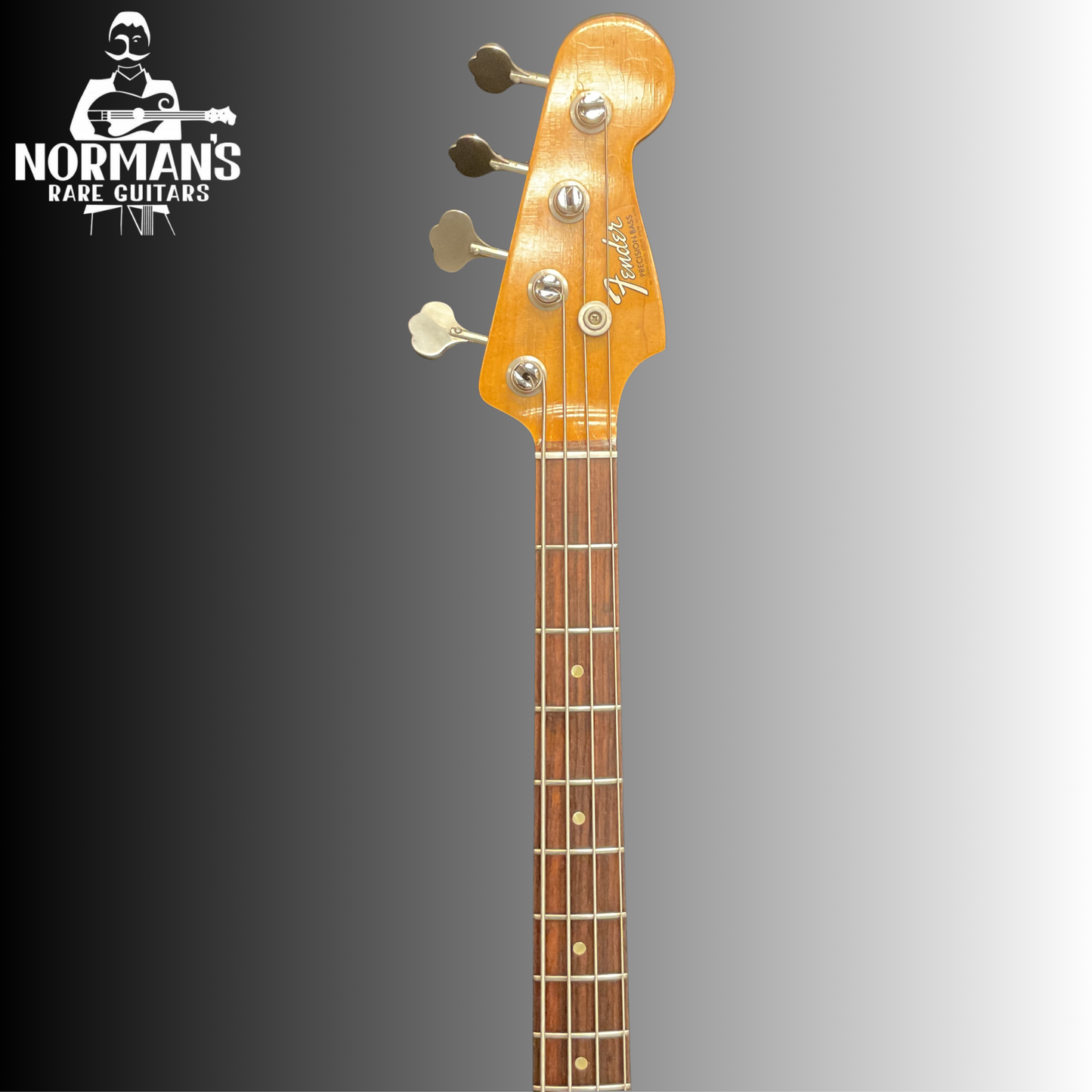 1966 Fender Precision Bass Candy Apple Red Very Rare!