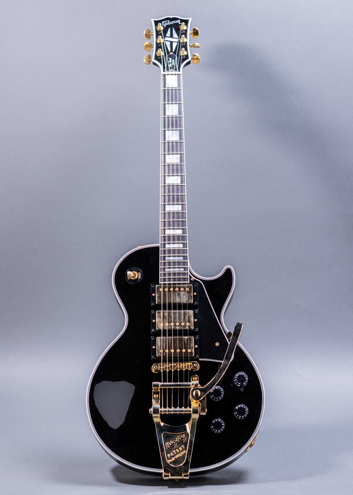 Gibson Les Paul Custom Ebony w/ Bigsby Made to Measure